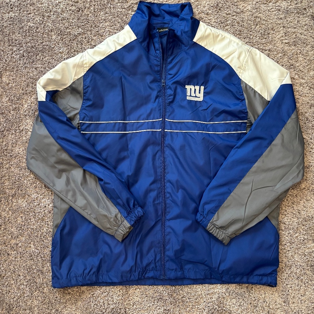 Vintage New York Giants Windbreaker Jacket
